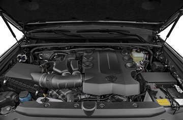 Apariencia del motor Toyota 4Runner 2021 disponible en Wyatt Johnson Toyota