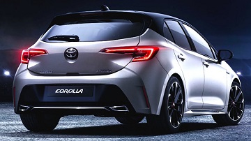 Exterior appearance of the 2021 Toyota Corolla Hatchback available at Wyatt Johnson Toyota