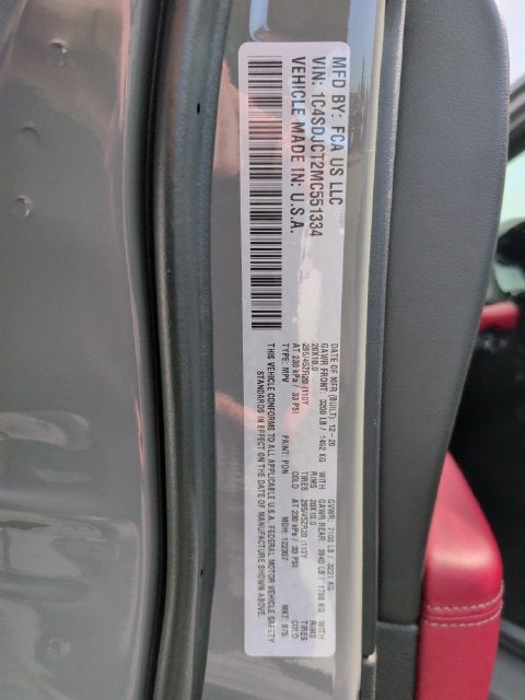 2021 Dodge Durango R/T
