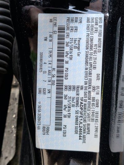 2018 Ford Focus SE