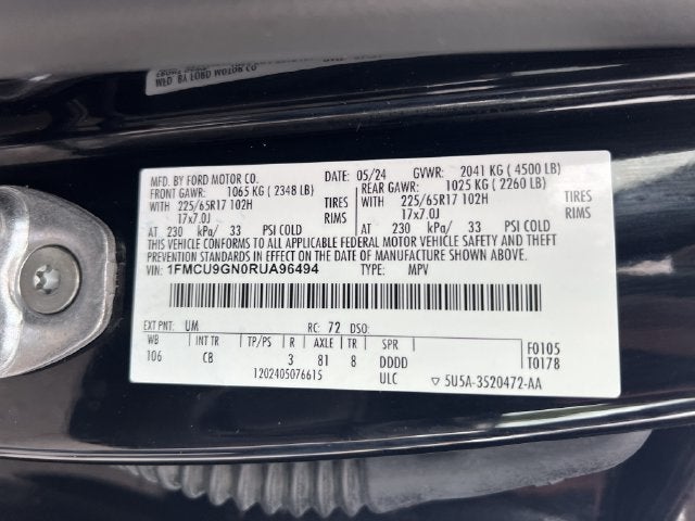 2024 Ford Escape Active