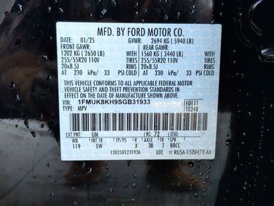 2025 Ford Explorer ST-Line