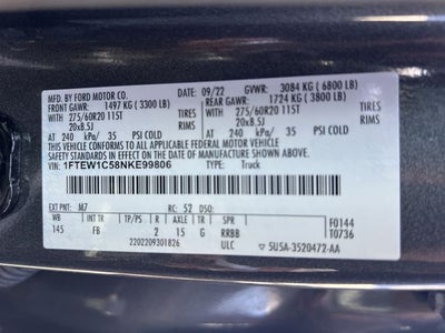 2022 Ford F-150 XLT