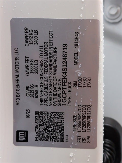 2025 Chevrolet Colorado ZR2