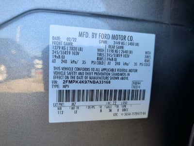 2022 Ford Edge Titanium