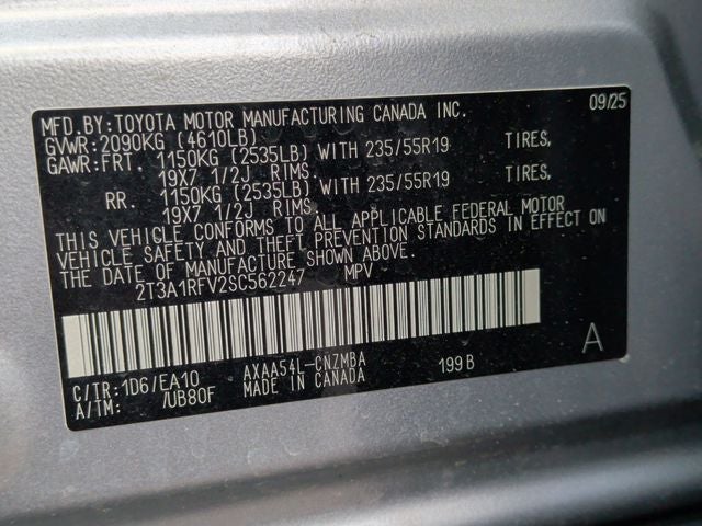 2025 Toyota RAV4 XLE Premium