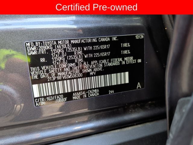 2025 Toyota RAV4 XLE