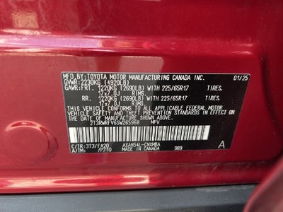 2025 Toyota RAV4 Hybrid XLE