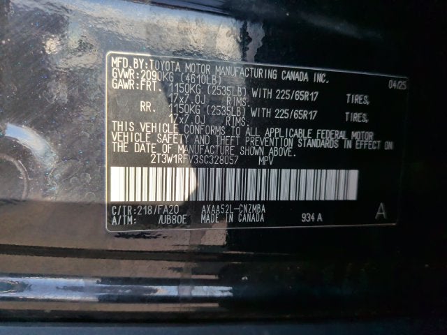 2025 Toyota RAV4 XLE