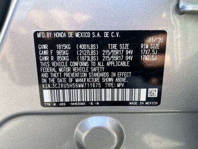 2021 Honda HR-V EX