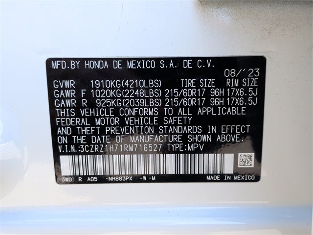 2024 Honda HR-V EX-L