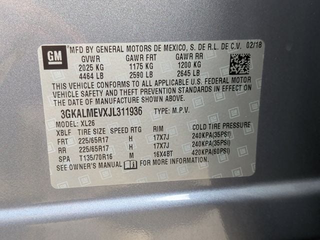2018 GMC Terrain SLE