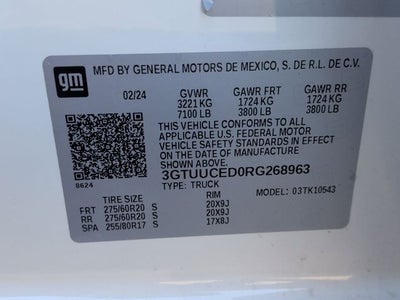 2024 GMC Sierra 1500 Elevation