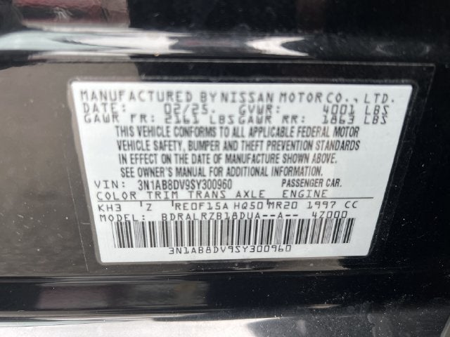 2025 Nissan Sentra SR