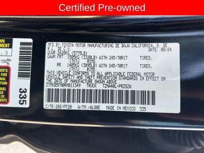 2024 Toyota Tacoma SR5