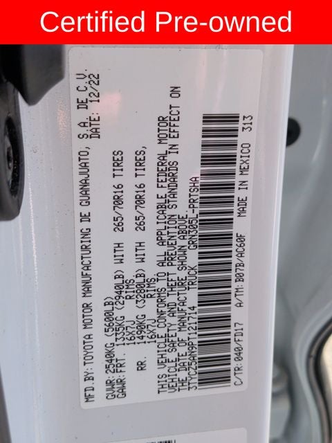 2023 Toyota Tacoma TRD Off-Road V6