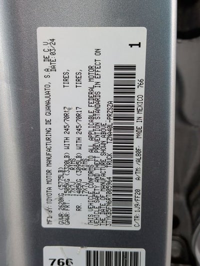 2024 Toyota Tacoma SR5