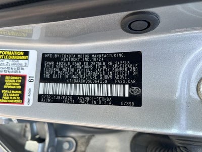 2025 Toyota Camry SE