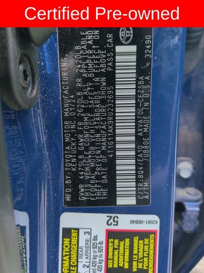 2024 Toyota Camry SE