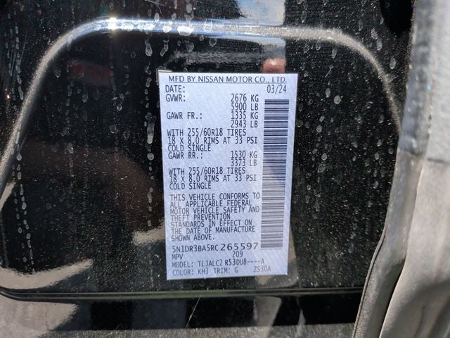 2024 Nissan Pathfinder SV