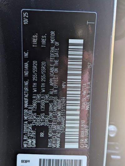 2026 Toyota Grand Highlander Platinum