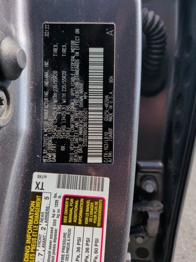 2022 Toyota Highlander Limited