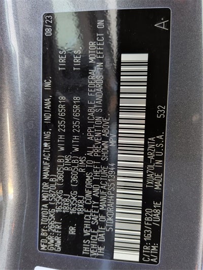 2023 Toyota Highlander L