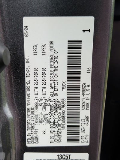 2024 Toyota Tundra SR5