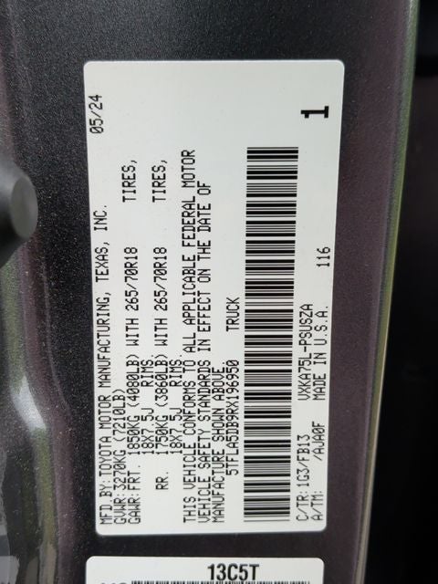 2024 Toyota Tundra SR5