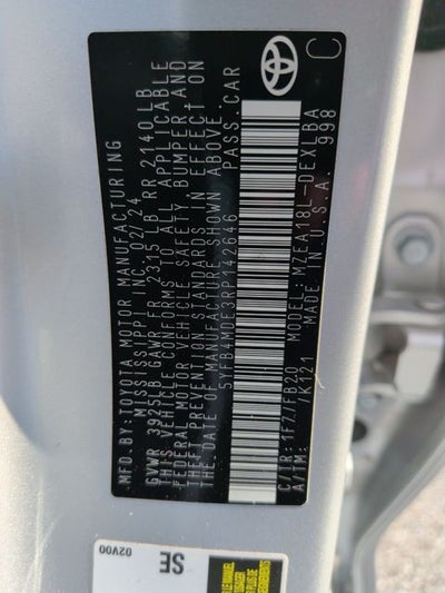 2024 Toyota Corolla LE