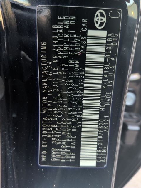 2024 Toyota Corolla LE