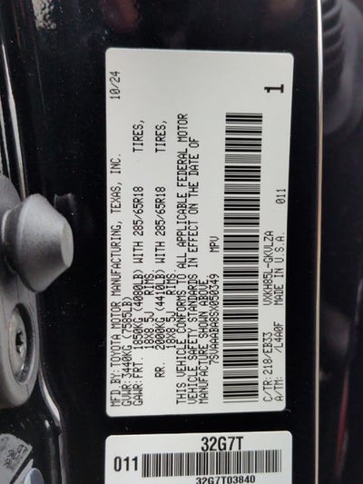 2025 Toyota Sequoia TRD Pro