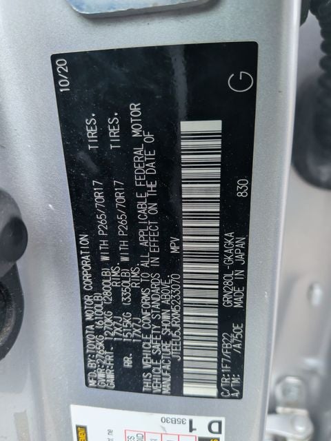 2021 Toyota 4Runner SR5