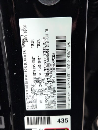 2026 Toyota Tacoma SR5