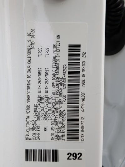 2026 Toyota Tacoma TRD Off-Road