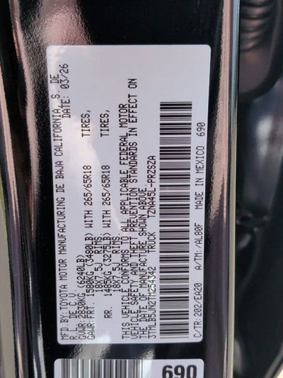 2026 Toyota Tacoma TRD Off-Road