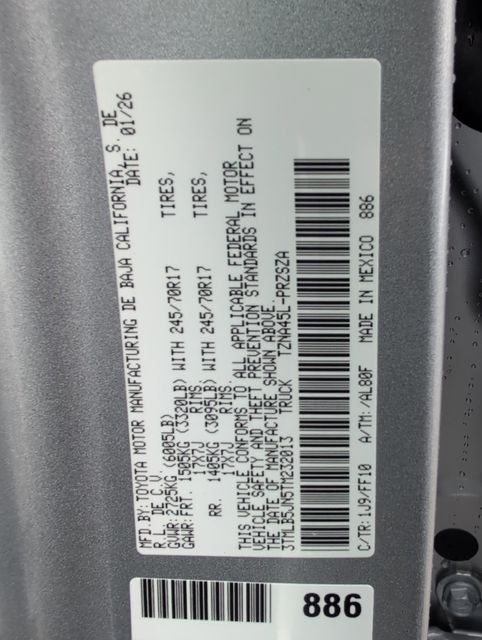 2026 Toyota Tacoma SR5