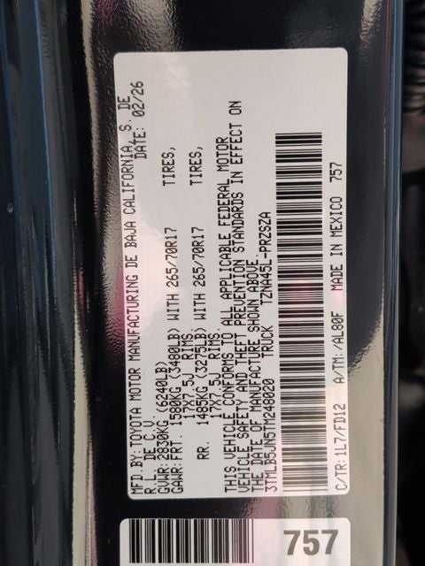 2026 Toyota Tacoma TRD Off-Road