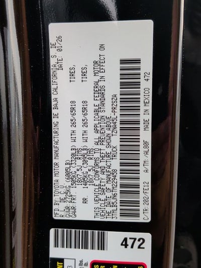 2026 Toyota Tacoma TRD Sport