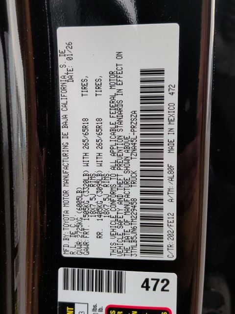 2026 Toyota Tacoma TRD Sport