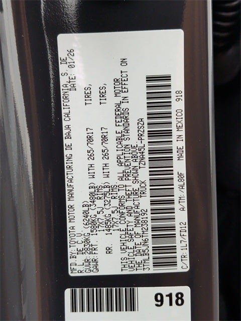 2026 Toyota Tacoma TRD Off-Road