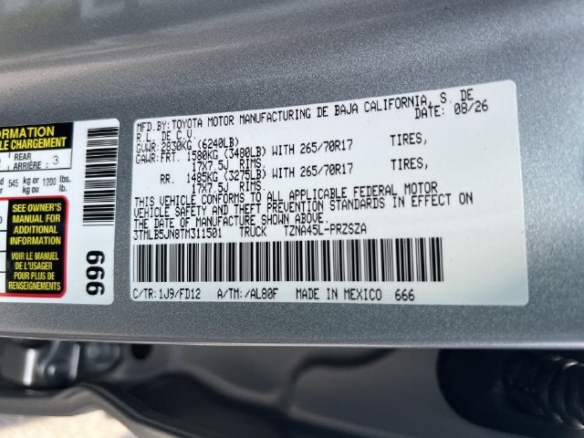 2026 Toyota Tacoma TRD Off-Road