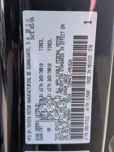 2026 Toyota Tacoma i-FORCE MAX Tacoma TRD Off-Road