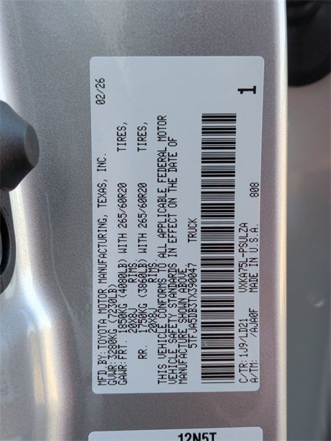 2026 Toyota Tundra Limited