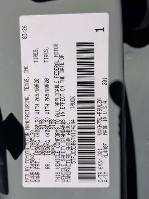 2026 Toyota Tundra i-FORCE MAX Tundra Limited