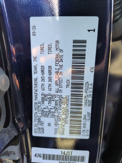 2026 Toyota Tundra 1794 Edition