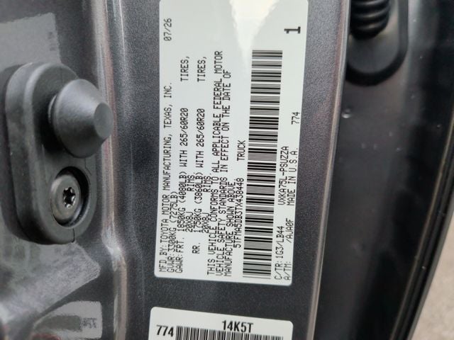2026 Toyota Tundra 1794 Edition