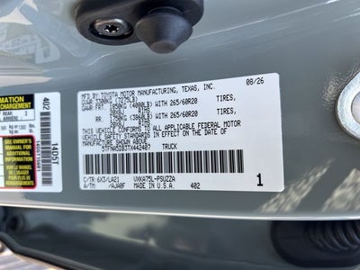 2026 Toyota Tundra Platinum