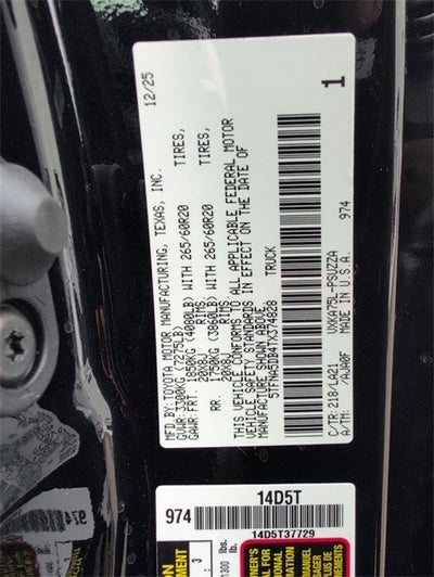 2026 Toyota Tundra Platinum