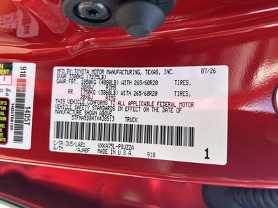 2026 Toyota Tundra Platinum